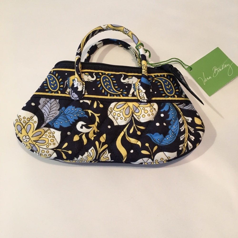 NEW!. Vera Bradley tiny purse.Caitlyn Ellie Blue.